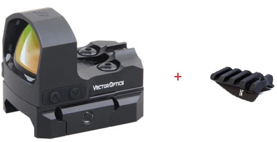 Прицел коллиматорный Vector Optics Frenzy-S 1x17x24 SAS 3MOA + Планка Picatinny для Форт 12/14