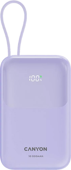 УМБ Canyon OnPower 101 10000 mAh 22.5W Purple (CNS-CPB101PU)