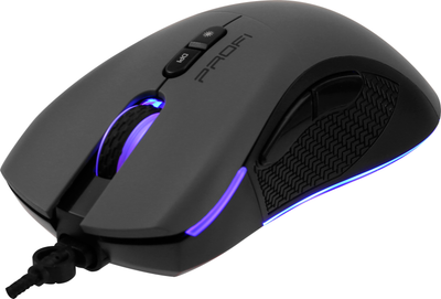 Миша PROFImarket M701UGB Soft-touch USB Grey-Black