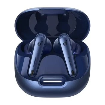 Навушники вкладиші бездротові TWS Anker SoundCore Liberty 4 NC Navy Blue