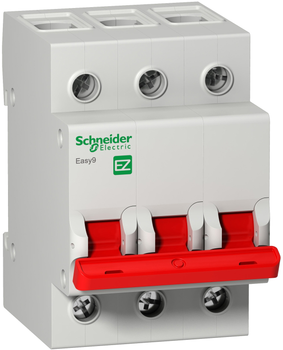 Вимикач навантаження Schneider Electric 3 Р 400 В 63 А 5 кА EZ9 (EZ9S16363)