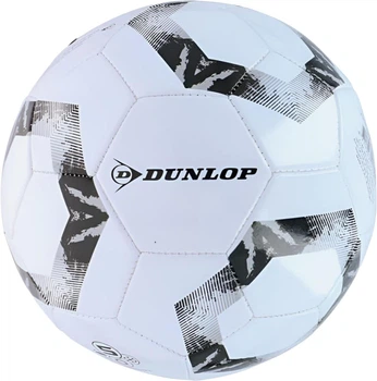М'яч футбольний Dunlop Football 5 розмір Білий/чорний (dl-fb-wbk)