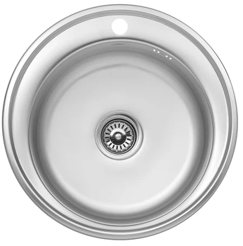 Кухонная мойка KRONER (KRP) Satin-510 D0.8T180
