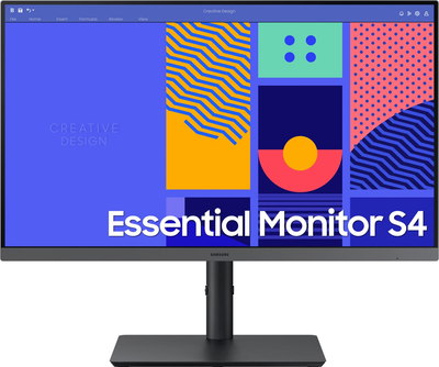 Монитор 24" Samsung C430 (LS24C430GAUXEN)