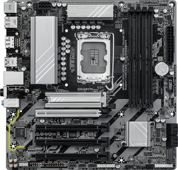 Материнская плата Gigabyte B860M DS3H WIFI6E (LGA1851, Intel B860, PCI-Ex16)