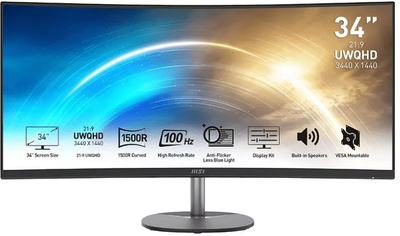 Монітор 34" MSI PRO MP341CQ