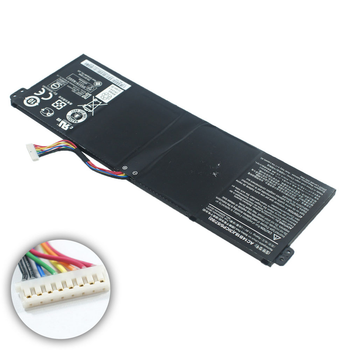 Оригинальная батарея для ноутбука ACER AC14B18J (Aspire: ES1-511, ES1-512, ES1-523, ES1-524, ES1-533) 11.4V 3220mAh Black (KT.0030G.017) (2219055)