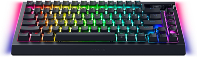 Klawiatura bezprzewodowa Razer BlackWidow V4 Pro Razer Mechanical Switches Orange Wireless/USB Black (RZ03-05130300-R3E1)