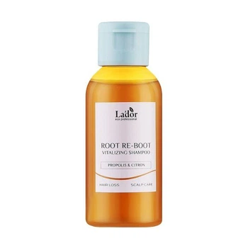 Шампунь для сухої шкіри голови La"dor Root Re-Boot Vitalizing Shampoo Propolis & Citron 50ml
