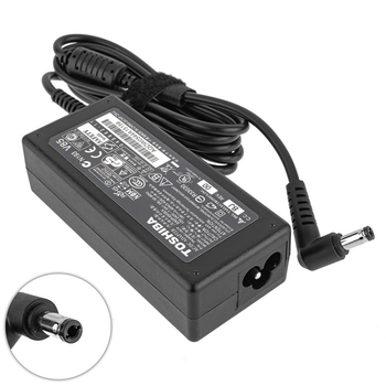 Блок живлення для ноутбука TOSHIBA 19V, 3.42A, 65W, 5.5*2.5mm, L-подібний роз'єм, Black (без кабеля) (2258751)