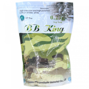 Страйкбольні кулі BBKing 0.25 г 4000шт [1kg]