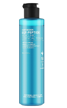 Омолоджувальний пептидний тонер з ефектом ліфтингу Fortheskin EGF-Peptide Bio Clinic Essencial Toner 200ml