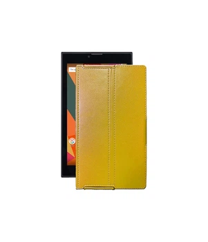 Чохол з екошкіри для планшету Bravis NB76 Жовтий