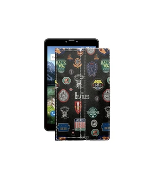 Чохол з екошкіри для планшету Bravis NB851 8 3G Бітлз