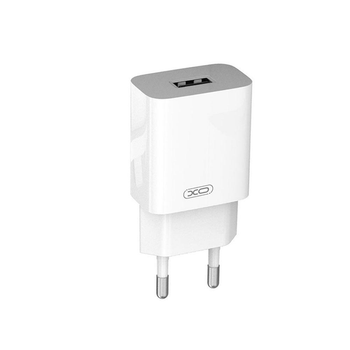 Мережевий зарядний пристрій адаптер XO L99 1USB / 2.4A white (780)