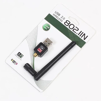 Адаптер Wifi USB ЮСБ Wireless 802 150Mbps + антенна SMALL (2936)
