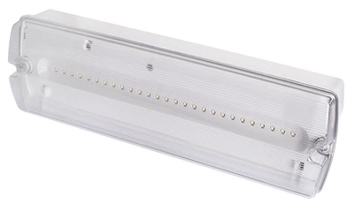 LED Светильник аварийный 4,4W 230V 200lm 3часа Li-ion 352x67x110mm IP65 постоянный [l0660044] E.NEXT e.emerg.500L.led.Li.3h.IP65