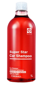 Автошампунь Fireball Super Star Car Shampoo красный 1л