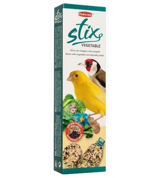 Лакомства Padovan Stix vegetable canarinі для взрослых канареек 80 г (PP00345)