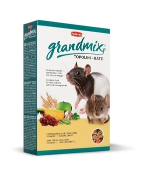 Корм Padovan GrMix Topolini для мышей и крыс 400г в упаковке (PP00589)