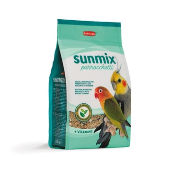 Основной корм Padovan SunMix parrocchetti для средних попугаев 750г (PP00588)