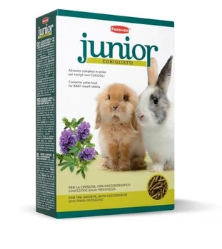 Корм Padovan Junior coniglietti для молодых кроликов 850г (PP00386)