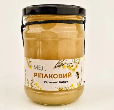 Мед ріпаковий ЕКО-МедОК, 350 грамів