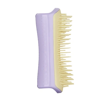 Щетка для распутывания шерсти собаки Pet Teezer Detangling Grooming фиолетовый/желтый Mini (5060630041717)