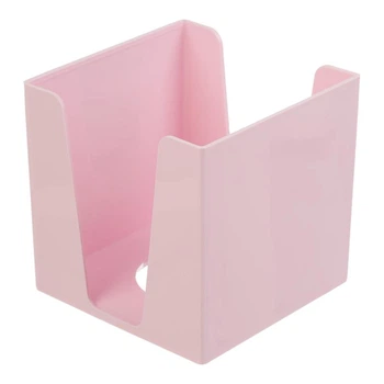 Бокс для бумаги 90х90х90мм Buromax Pastel Розовый (BM.6360-10)