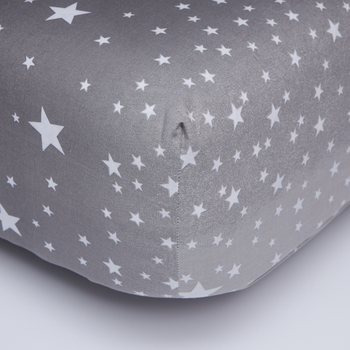 Простынь на резинке Moon&Star Night Sky Бязь Gold Люкс 190х200х20 см (MS-850000857)