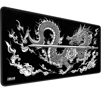 Ігрова поверхня (Килимок для мишки) SHLabSamurai Sword And Dragon SHM-1124 (70х30 см) (39422)