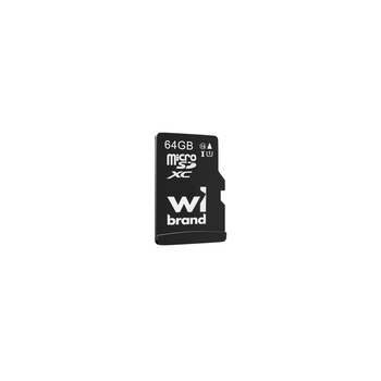Карта памяти microSDXC (UHS-1) Wibrand 64Gb class 10