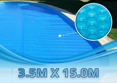 Солярна плівка для басейну CID Plastiques 500 мікрон, розмір – 3,50 м. х 15,00 м.