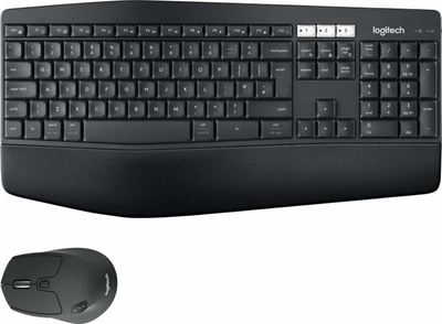 Комплект (клавиатура, мышь) беспроводной Logitech MK850 Black USB (920-008226)