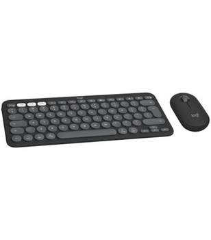 Комплект (клавиатура, мышь) беспроводной Logitech Pebble 2 Combo for Mac Graphite (920-012244)