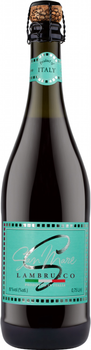 Вино игристое San Mare Lambrusco dell'Emilia Rosso красное полусладкое 0.75 л 8% х 6 шт. (8008820160708) 