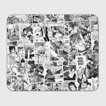 Коврик для мышки Chainsaw Man Человек бензопила манга 22x18 см