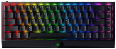 Klawiatura bezprzewodowa Razer BlackWidow V3 Mini HyperSpeed Razer Green Switch Black (RZ03-03891400-R3M1)