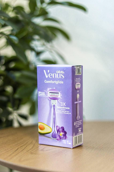 Станок з 1 змінною касетою Gillette Venus ComfortGlide Aloe & Freesia scent