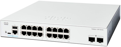 Комутатор Cisco Catalyst 1300 (C1300-16T-2G)