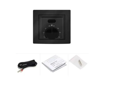 Терморегулятор механический MINCO HEAT 16А 3500 Вт черный