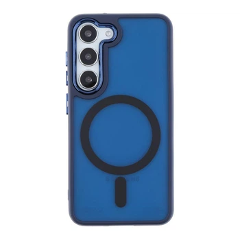 Чехол TPU+PC Space Magnetic Color with Magsafe для Samsung Galaxy S23 5G (S911) Dark Blue
