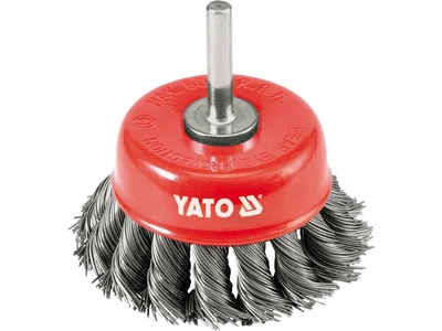Щітка - крацювання чашкове Ø=75мм YATO (YT-4752)