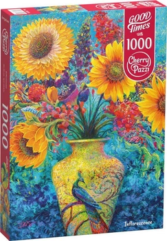 Пазл Подсолнухи 1000 элементов CherryPazzi