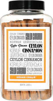 Корица цейлонская Банка Специй 200 г (4820267271113)