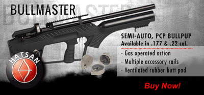 Пневматична гвинтівка PCP Hatsan Bullmaster + насос Hatsan