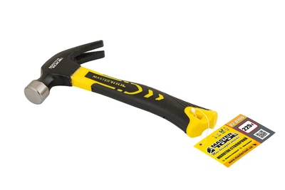 Молоток столярний MASTERTOOL 225 г HRC60 рукоятка фібергласова 160 мм 02-0706