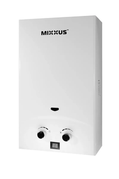 Газовая колонка Mixxus GWH-0112 BASIC WHITE дымоходная 12 л/мин (WH0029)