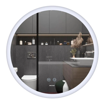 Дзеркало Mixxus PLAIN MC11-60 із LED Touch, Anti-fog, димером, рег. яскравості (MI6663)