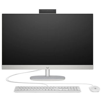 Моноблок 27" HP 27-cr1010ua AiO Ultra7-155U, 16Gb, SSD1Tb, WiFi, Cam, K&M, DOS, Shell White